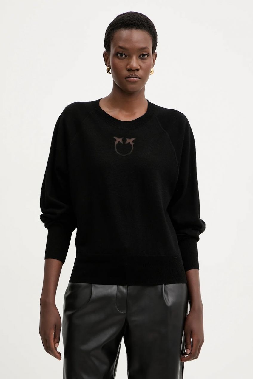 Sveter Pinko čierna farba, ľahké, 105417 A18M