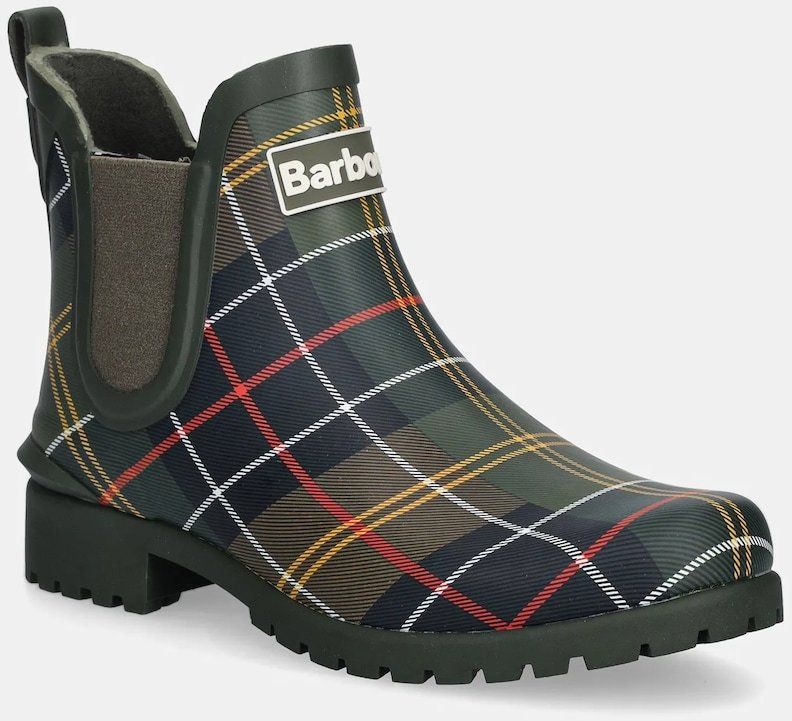 Gumáky Barbour Wilton zelená farba, LRF0066TN11