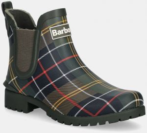 Gumáky Barbour Wilton zelená farba, LRF0066TN11