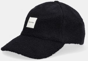 Šiltovka Calvin Klein čierna farba, LV04F5026G