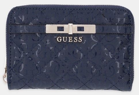 Peňaženka Guess IDRA dámska, tmavomodrá farba, SWGG81 57140