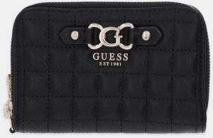 Peňaženka Guess NADIRA dámska, čierna farba, SWQG84 24164