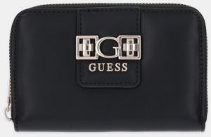 Peňaženka Guess JANE dámska, čierna farba, SWVG98 91140