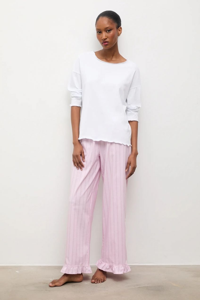 Pyžamo Answear.LAB dámske, ružová farba