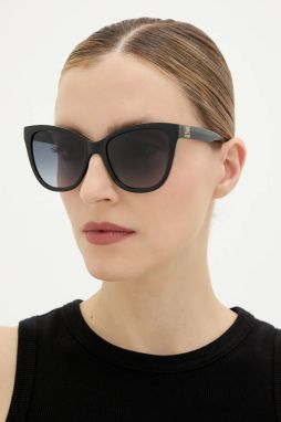Slnečné okuliare Love Moschino čierna farba, MOL097/S