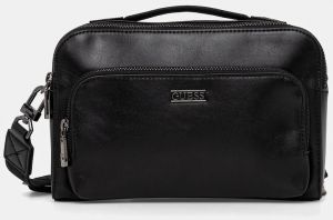 Malá taška Guess BOSTON čierna farba, HMBOCA P5439