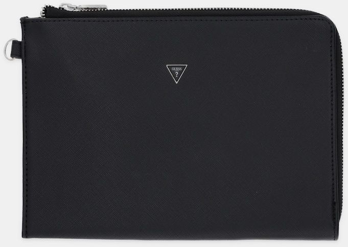 Malá taška Guess MILANO čierna farba, PMBASA P5235