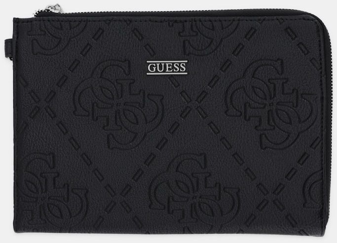 Malá taška Guess BOSTON čierna farba, PMBONG P5438