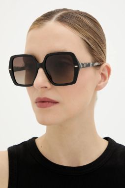 Slnečné okuliare Carolina Herrera čierna farba, HER 0332/G/S