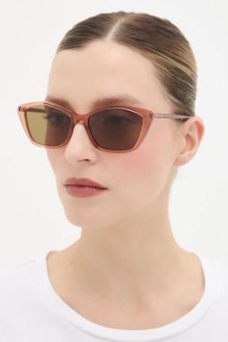 Slnečné okuliare Saint Laurent béžová farba, SL 775,