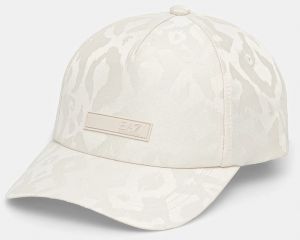 Šiltovka EA7 Emporio Armani béžová farba, s nášivkou, AF13032.7W000330