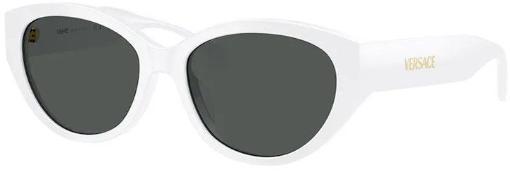 Slnečné okuliare Versace dámske, biela farba, 0VE4495D