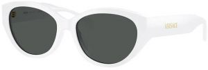 Slnečné okuliare Versace dámske, biela farba, 0VE4495D