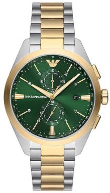 Hodinky Emporio Armani pánske, zlatá farba