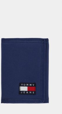 Peňaženka Tommy Jeans pánska, tmavomodrá farba, AM0AM13269