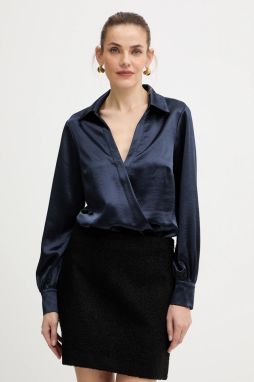 Body Guess LEAH tmavomodrá farba, jednofarebná, W5BH68 W2612