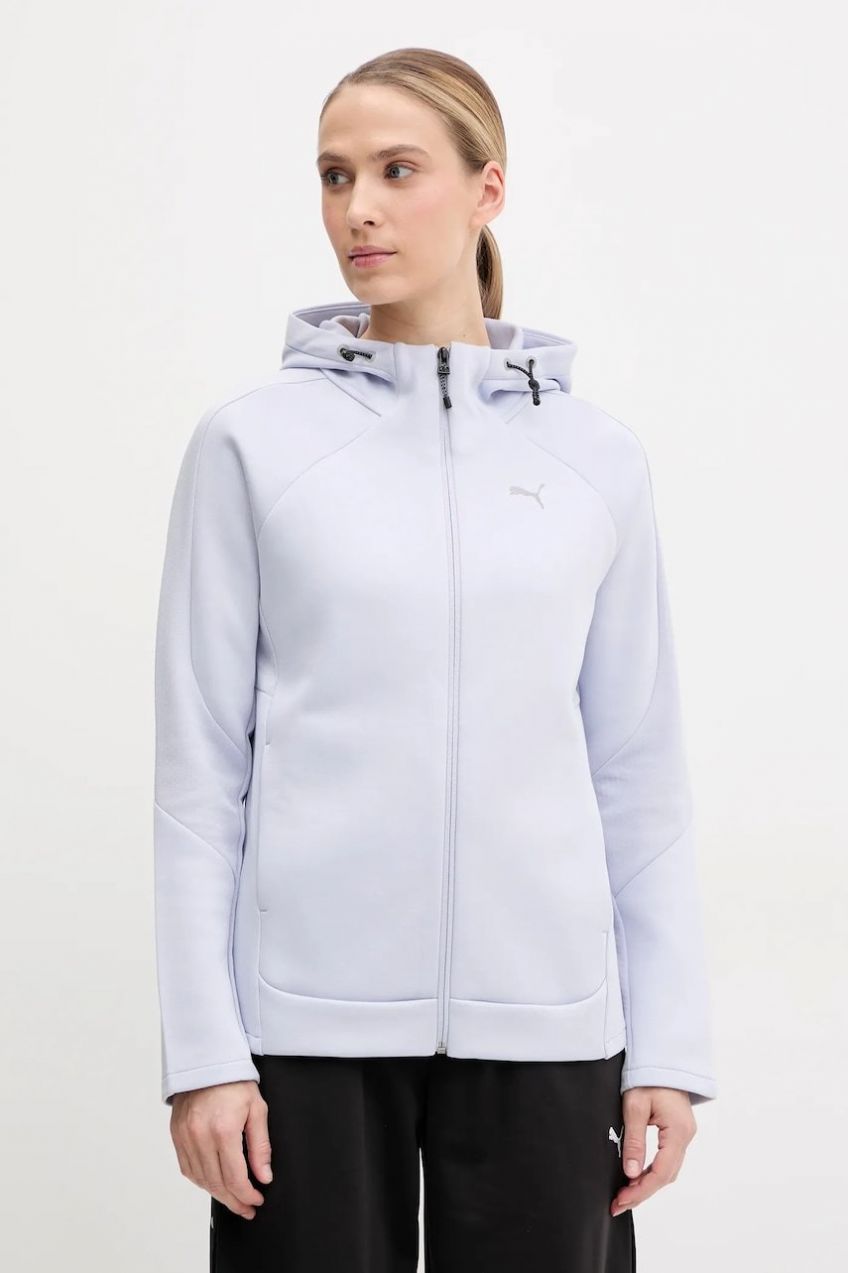Mikina Puma dámska, s kapucňou, jednofarebná, 685050