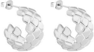 Postriebrené náušnice Lilou Snake 262/16/KOL/NO2/SR