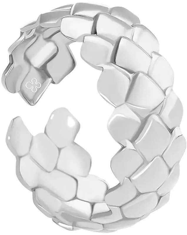 Postriebrený prsteň Lilou Snake 262/PIE/NO2/SR