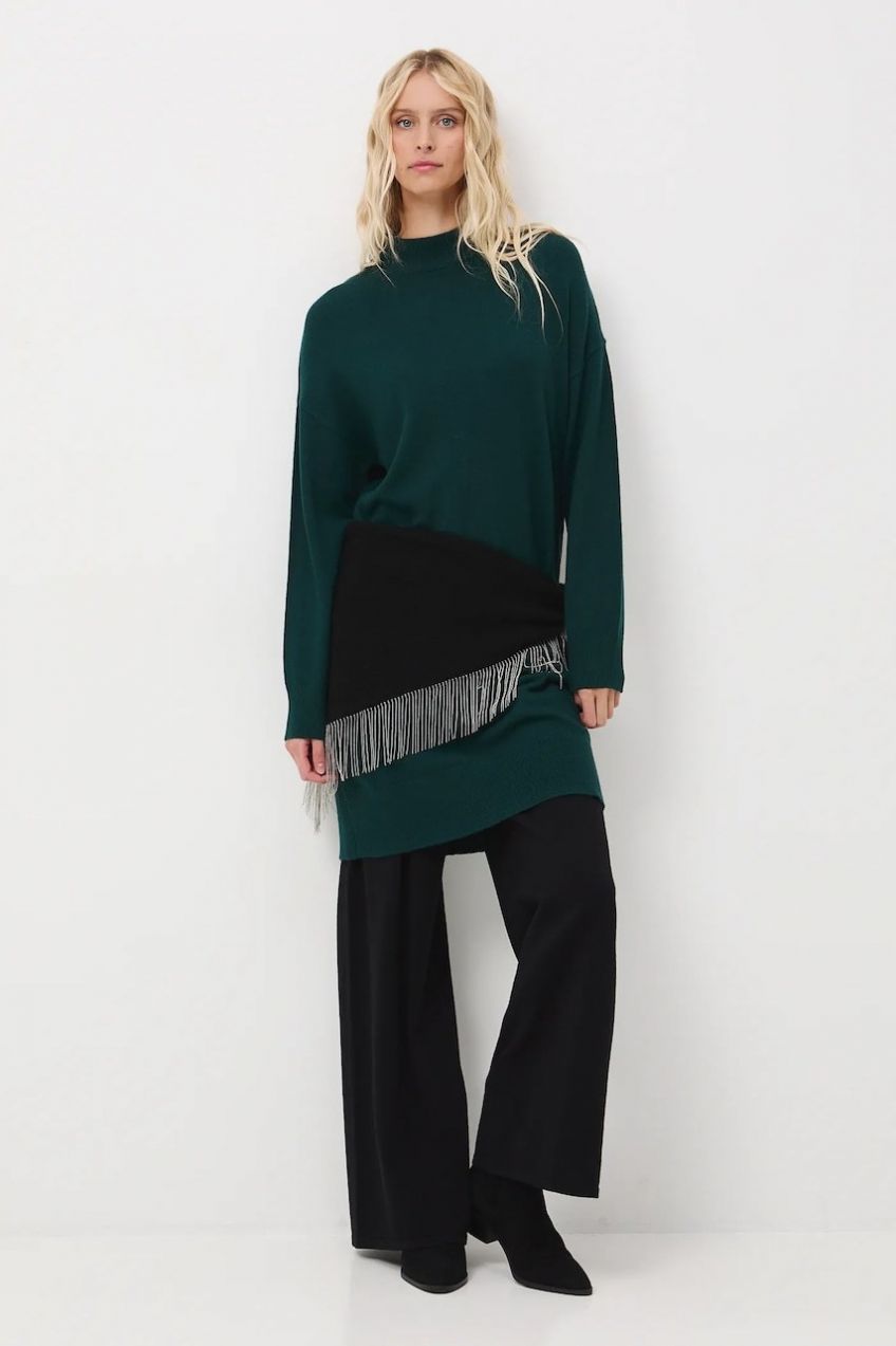 Šaty Medicine zelená farba