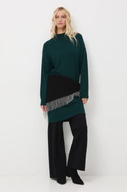 Šaty Medicine zelená farba