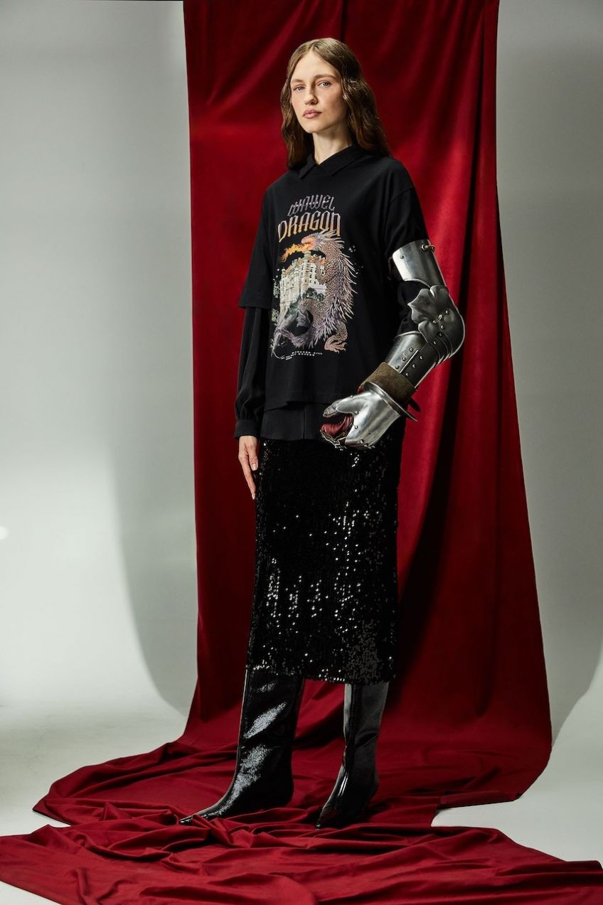 Bavlnené tričko Medicine dámske, čierna farba