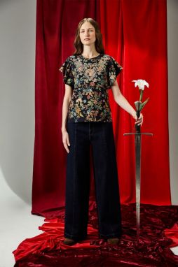 Tričko Medicine dámske, čierna farba