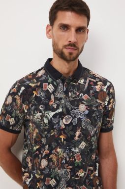 Medicine čierna farba, vzorovaná