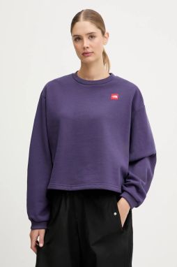 Mikina The North Face Redbox fialová farba, jednofarebná, NF0A8EFY1JI1