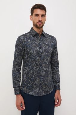 Košeľa Medicine viac farieb, slim, s klasickým golierom