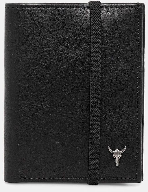 Kožená peňaženka Medicine čierna farba