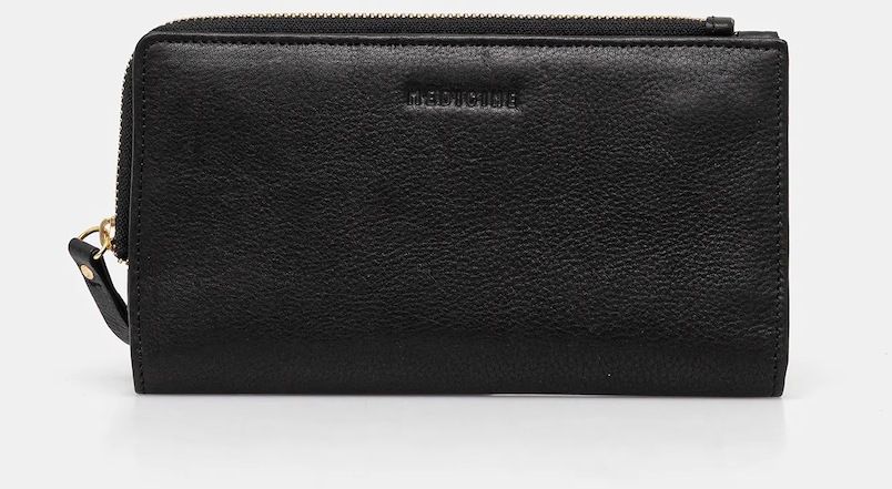 Kožená peňaženka Medicine čierna farba