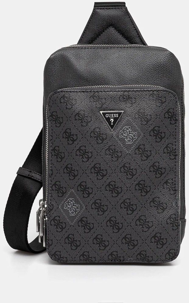 Malá taška Guess MILANO čierna farba, HMMICT P5426