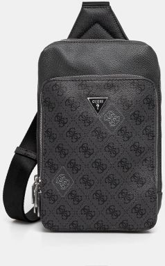 Malá taška Guess MILANO čierna farba, HMMICT P5426