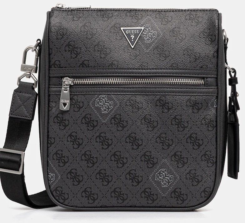 Malá taška Guess MILANO čierna farba, HMMICT P5417