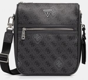 Malá taška Guess MILANO čierna farba, HMMICT P5417