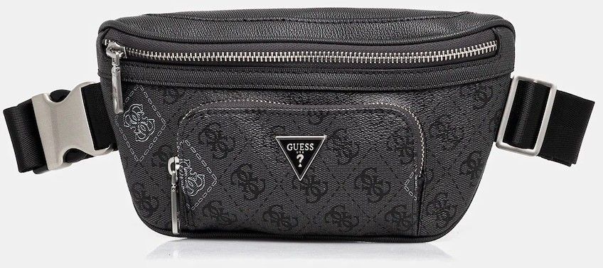 Ľadvinka Guess MILANO čierna farba, HMMICT P5431