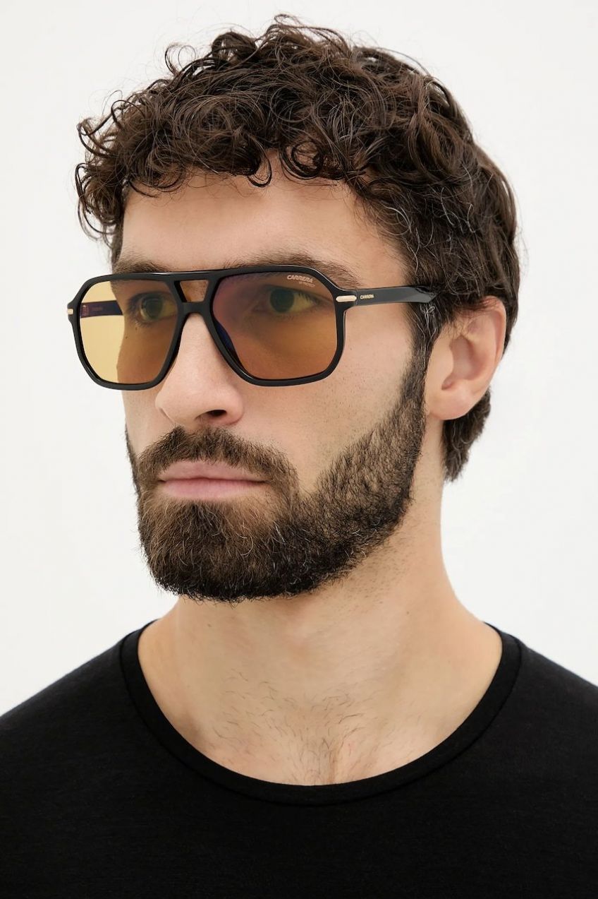 Slnečné okuliare Carrera hnedá farba