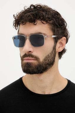 Slnečné okuliare HUGO priehľadná farba, HG 1383/S