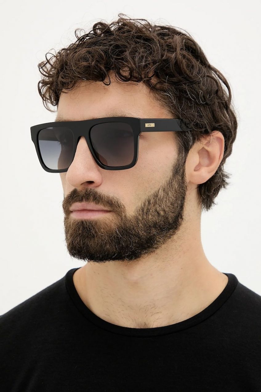 Slnečné okuliare Moschino čierna farba, MOS201/S