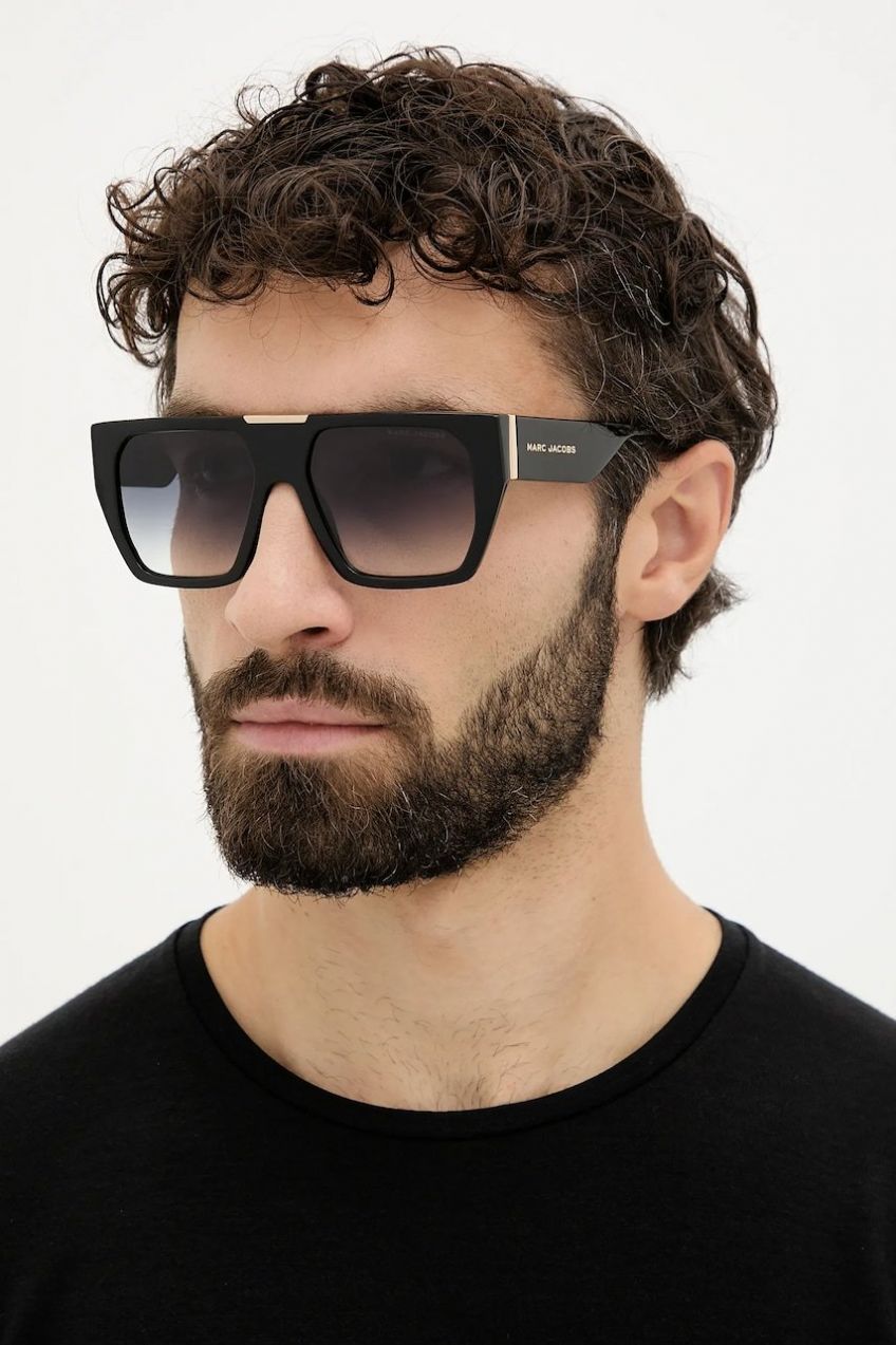 Slnečné okuliare Marc Jacobs čierna farba, MARC 877/S