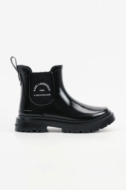 Gumáky Karl Lagerfeld K/TORRENT čierna farba, KL47140