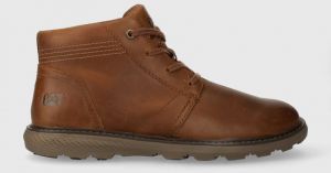 Kožená obuv CAT Footwear pánska, hnedá farba