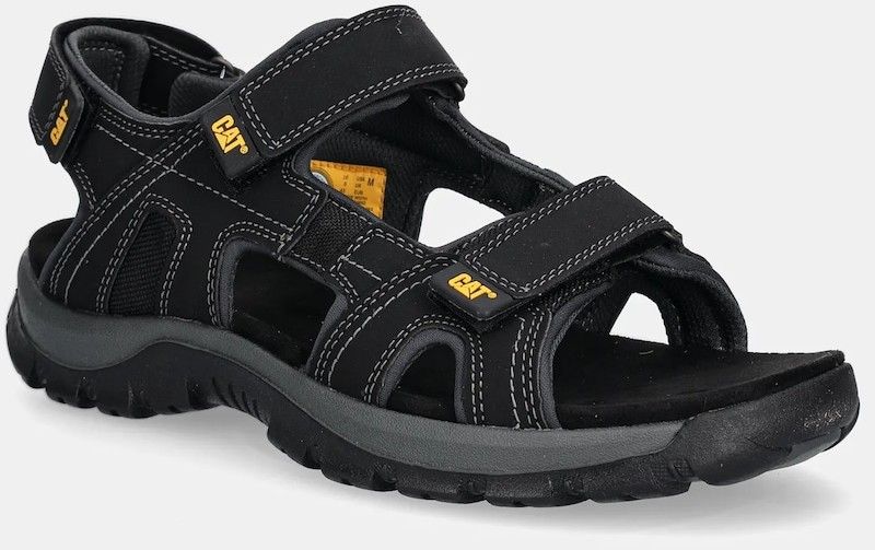 Sandále CAT Footwear GILES pánske, čierna farba, P716653