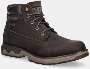 Kožená obuv CAT Footwear PURSUE WP hnedá farba, P726506