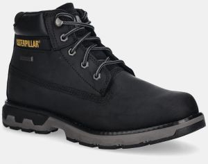 Nubukové čižmy CAT Footwear PURSUE WP čierna farba, P726370