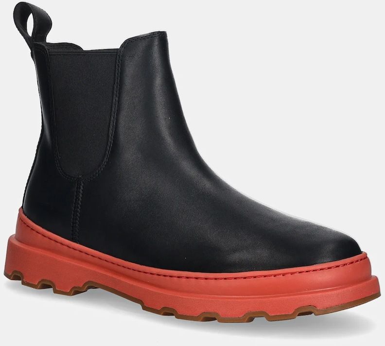 Kožené topánky chelsea Camper Brutus+ čierna farba, K300534-003