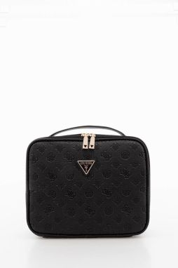 Kozmetická taška Guess čierna farba, TWDP74 52045