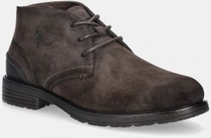 Topánky U.S. Polo Assn. SERGE001 hnedá farba, SERGE001M/EUY1