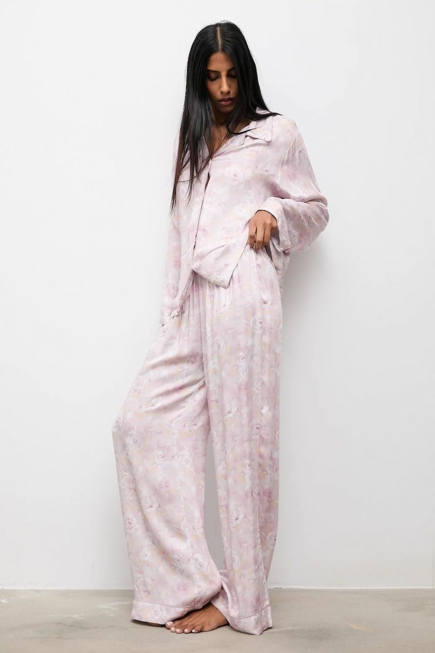 Pyžamo Answear.LAB dámske, fialová farba